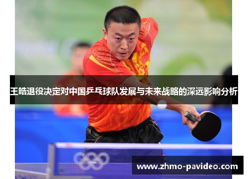 王皓退役决定对中国乒乓球队发展与未来战略的深远影响分析